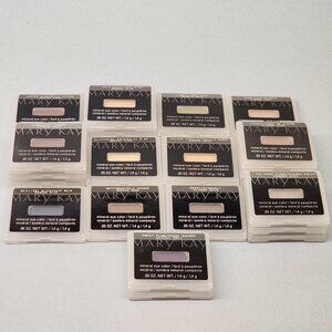21 BRAND NEW Mary Kay Mineral Eye Color Shadow Pans - 13 colors, 8 duplicates